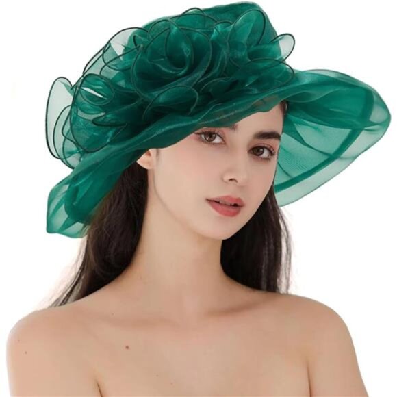 Women\'s Kentucky Hat Wide Brim Green2 main image 6
